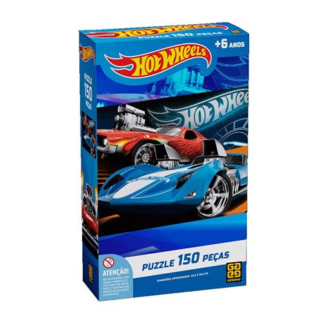 Quebra Cabe A De Pe As Hot Wheels Grow Shopee Brasil