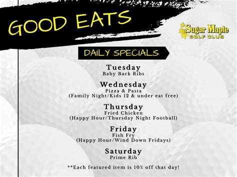 Weekly Dinner Specials 11/28/22