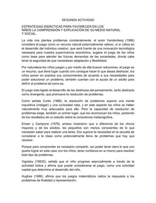 Segunda Actividad Mate Ii PDF Descarga Gratuita