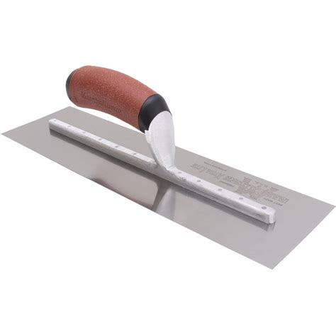 Marshalltown X Stainless Steel Finishing Trowel Duracork