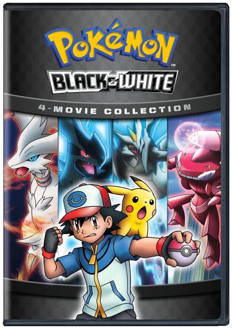 Pokemon Black And White Movie 4-Pack DVD - Collectors Anime LLC