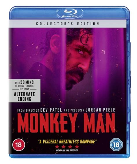 Monkey Man Blu Ray Free Shipping Over £20 Hmv Store