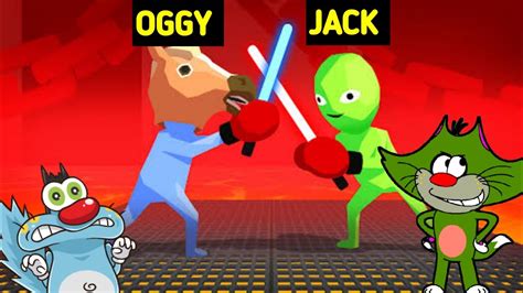 NOOB Vs PRO Vs HACKER In Ragdoll Boxing With Oggy And Jack Dr