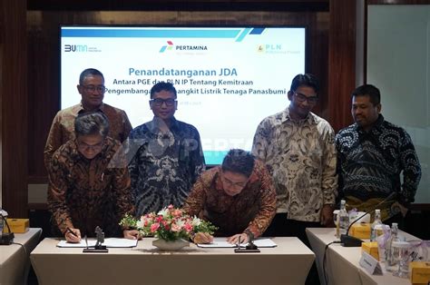 Percepat Transisi Energi PGE Dan PLN IP Lanjutkan Sinergi Untuk