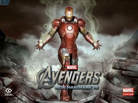 【漫画】复仇者联盟：钢铁侠马克七代战甲 The Avengers Iron Man Mark Vii 哔哩哔哩