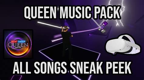 Beat Saber Queen Music Pack ALL Songs Sneak Peek Expert Quest 2