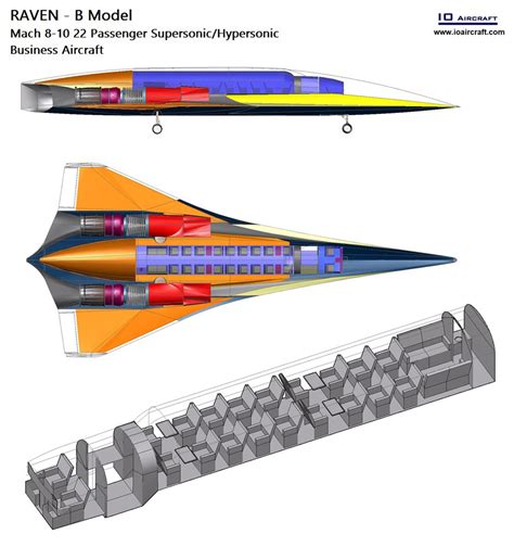 Io Aircraft Raven Hypersonic Business Jet Mach Fixed Wing