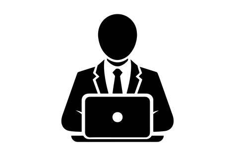 Computer User Icon Vector Graphic By Skshagor Barmon · Creative Fabrica