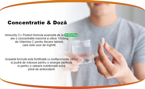 Immunity C Protect Vitamina C Cu Macese Si Bioflavonoide Plafarium