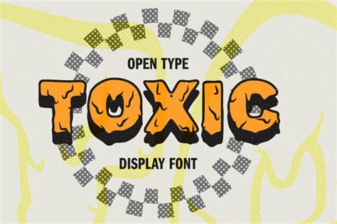 Toxic Font Masterbundles