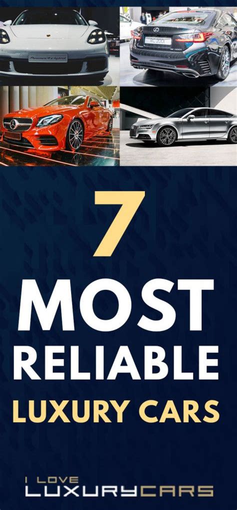 11 Most Reliable Luxury Cars Cars Built For Luxury And Reliability