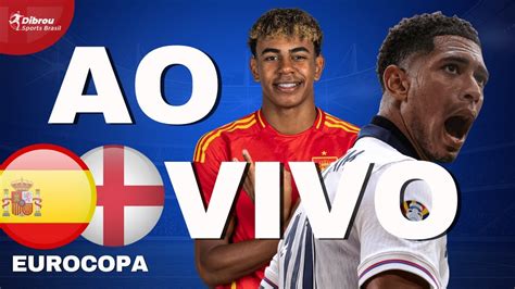 ESPANHA X INGLATERRA AO VIVO EUROCOPA 2024 DIRETO DA ALEMANHA FINAL