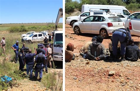 Hawks Arrest 16 Illegal Miners In North West