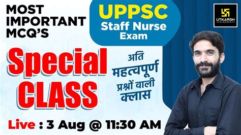 UPPSC Staff Nurse Exam 2023 UPPSC Exam Special Most Important