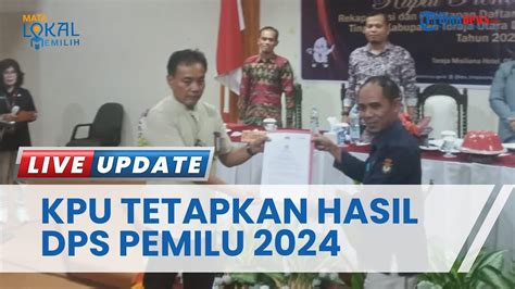 KPU Toraja Utara Tetapkan Daftar Pemilih Sementara DPS Pemilu 2024