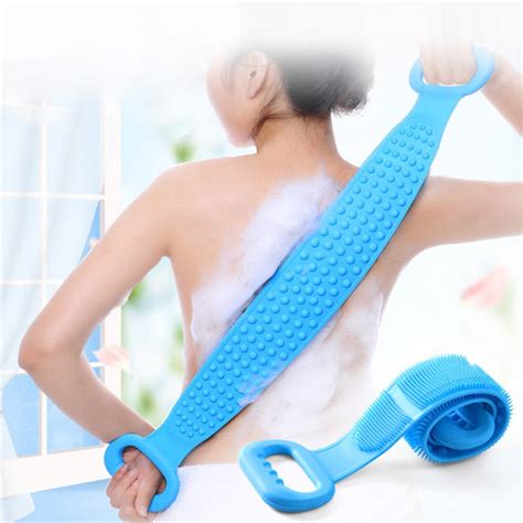 Magic Silicone Brushes Bath Towels Rubbing Back Body Massage Shower