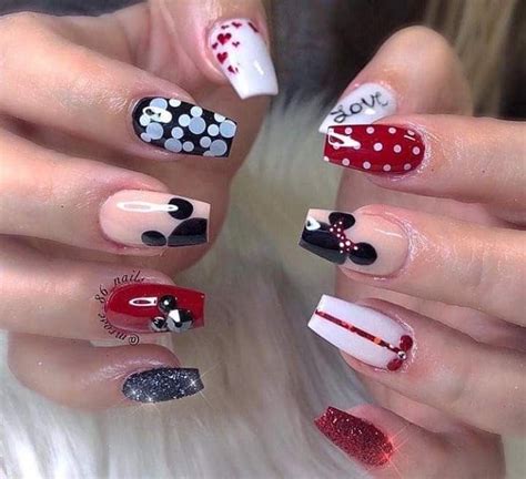 Pin By Emilia Ignacia On Kirkwoodz Finest Mickey Nails Disney