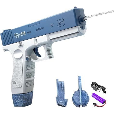 Pistolet A Eau Electrique Pour Adultes Et Enfants Jusqu Pieds De