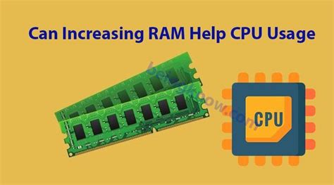 Can Increasing Ram Help Cpu Usage [true Facts 2023]