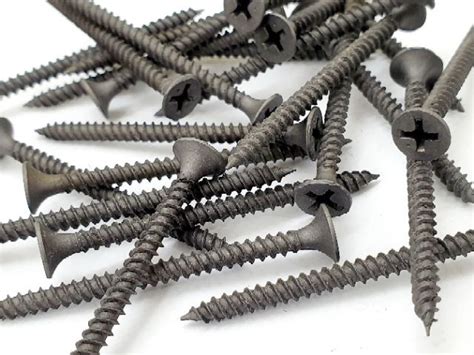 Black Gray Phosphated Bugle Head Gypsum Board Screw Coarse Thread