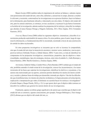 Estructura Del Estado Del Arte Pdf