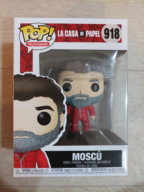 Funko Pop Money Heist Moscow Hobbies Toys Toys Games On Carousell