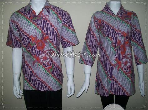 Baju Batik Sarimbit Couple Modern Murah Batik Solo SR027