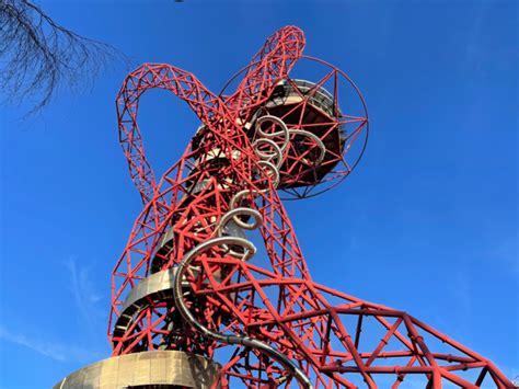 Riding the Arcelormittal Orbit Slide Destination travel blog