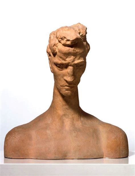 Wilhelm Lehmbruck Bust Of The Ascending Youth Pinakothek