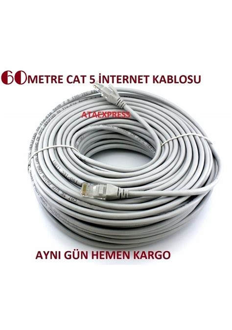 Metre Internet Ethernet Kablosu Cat E Cat Fiyatlar Ve Zellikleri