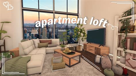 Bloxburg New York City Apartment Loft Speedbuild Youtube