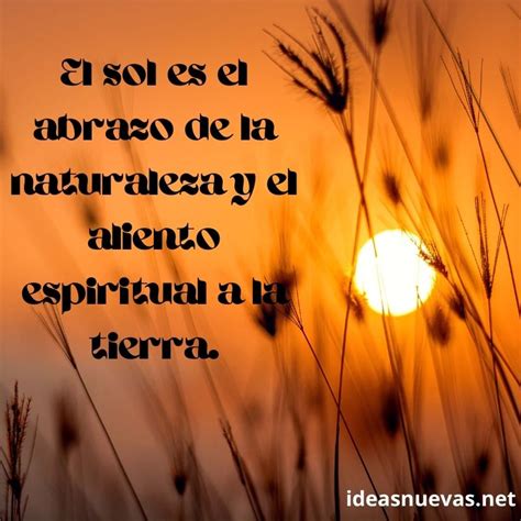 Nuevas Frases Bonitas Sobre El Sol Con Reflexiones