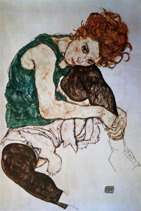 Art Print Egon Schiele Edith The Artist S Wife X Cm