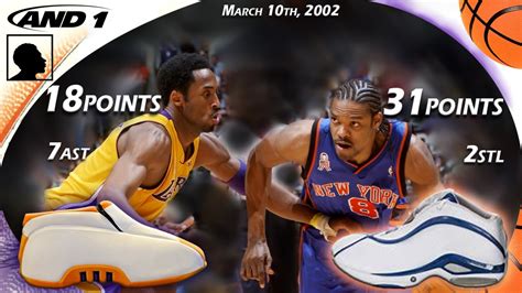 Kobe Bryant VS Latrell Sprewell Face Off March 10th 2002 YouTube