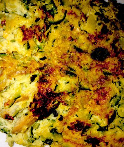 Omelette Aux Courgettes Râpées Recette De Omelette Aux Courgettes