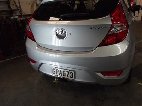 Hyundai Accent Hatchback Towbar Auckland Towbars