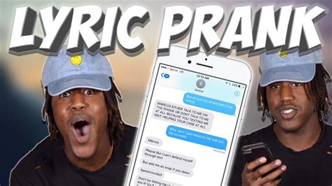 Lyric Prank On Ex Girlfriend Gone Wrong Youtube