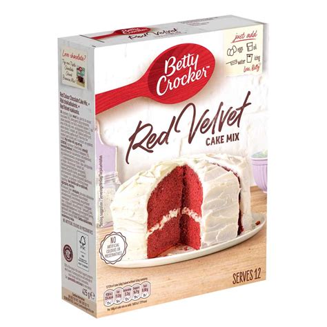 Betty Crocker Red Velvet Cake Mix 425 Gram