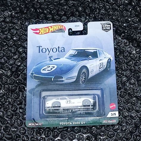 Hot Wheels Premium Toyota 2000 GT Shopee Malaysia