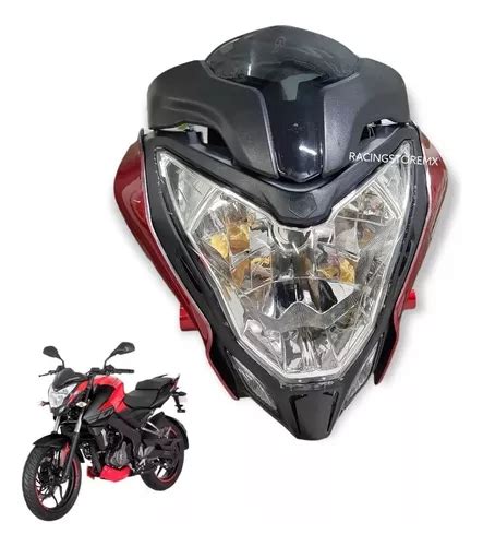 Faro Principal Completo Bajaj Pulsar Ns Color Rojo Env O Gratis