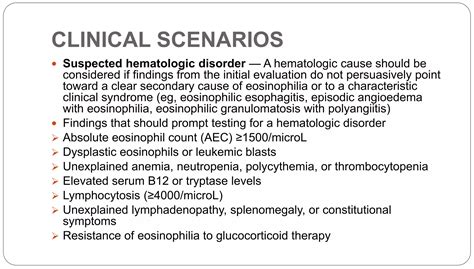 Approach To Eosinophilia Dr Bikal PPT