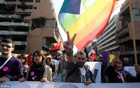 Riot In Serbia As Far Right Thugs Protest At Belgrade Gay Pride March