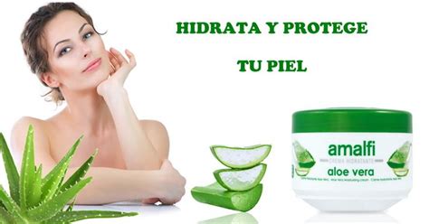 Crema Hidratante Tarro Aloe Vera Amalfi 250 Ml Hidratante Áloe