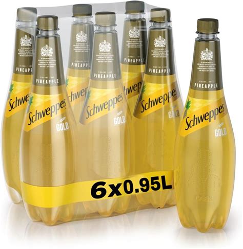 Schweppes Gold Pineapple Malt Drink 950 Ml Set Of 6 Buy Online At