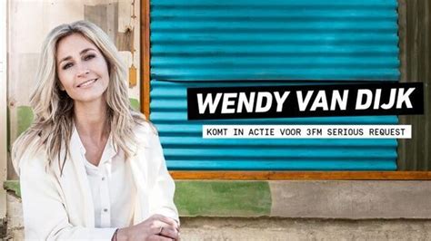 Wendy Van Dijk In Actie Voor 3FM Serious Request 2017 NPO 3FM