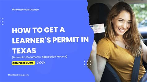 How To Get A Learners Permit In Texas [2024 Updated]