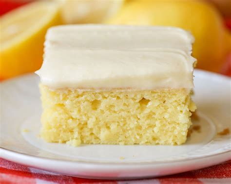 Easy Lemon Cake Super Moist Lemon Sheet Cake Lil Luna