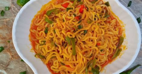 Palm Oil Indomie Noodles Jollof Recipe By Sayyadahs Cakes And More