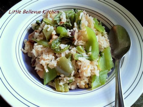 Little Bellevue Kitchen Chinese Mustard Green Rice Gai Choy