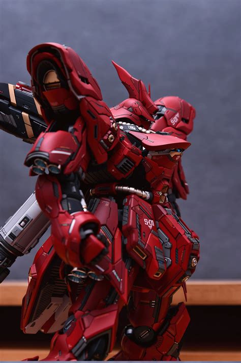 Custom Build: MG 1/100 MSN-04 Sazabi Ver. Ka [Detailed] '300,000 Yen ...